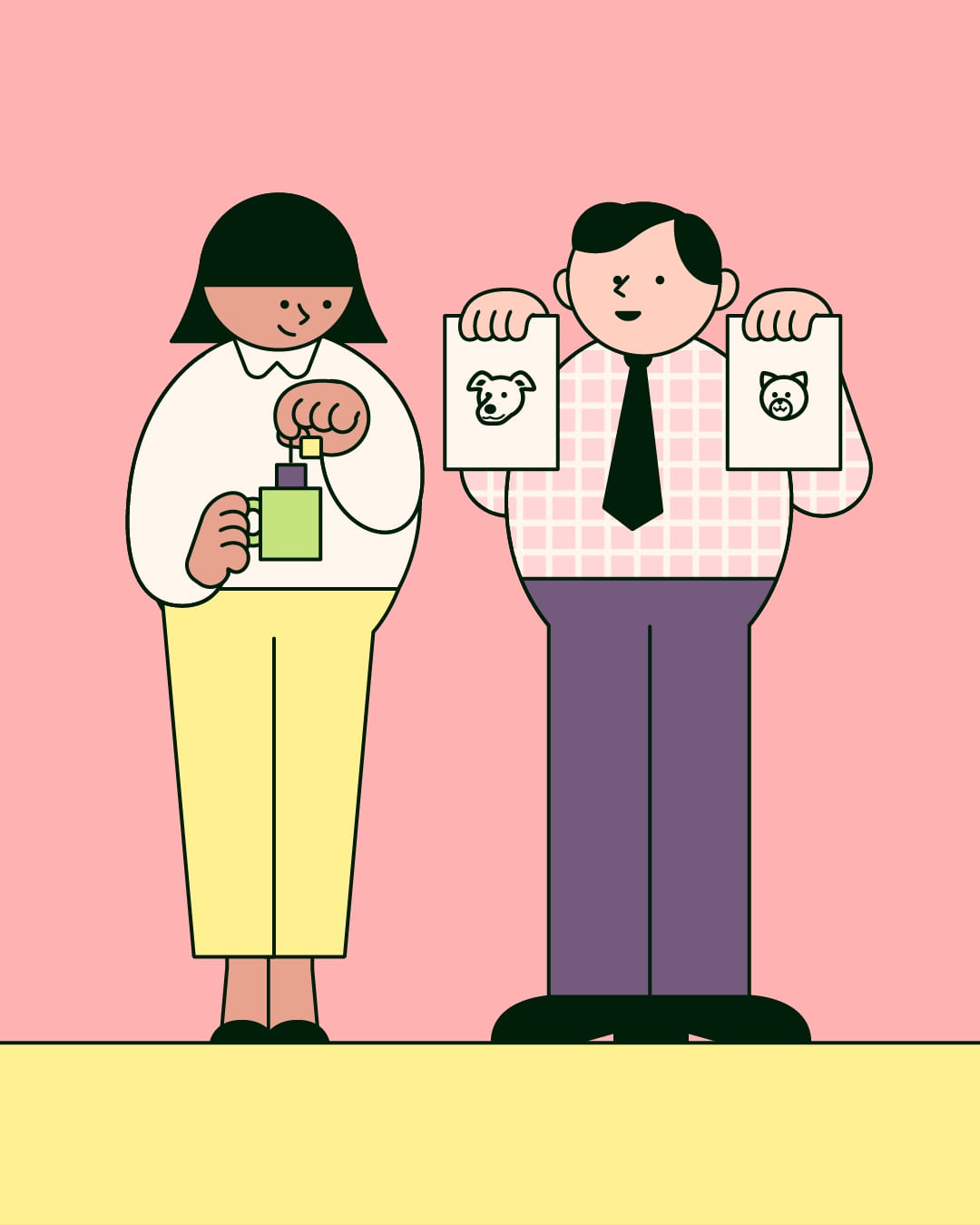 Go Compare Illustration Decisions
