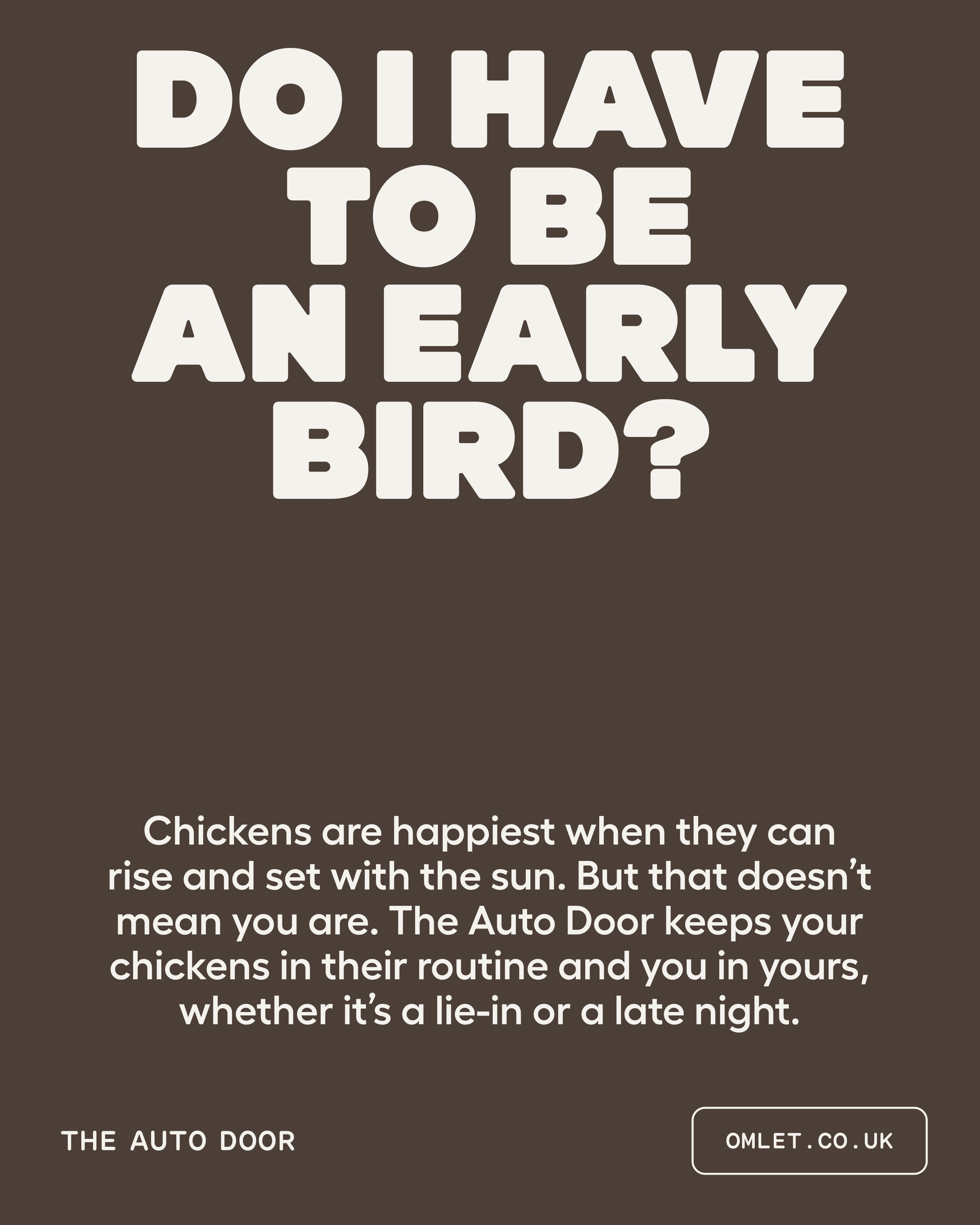 Omlet Question Early bird